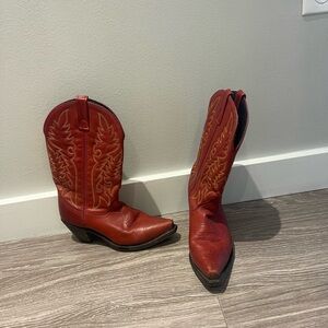 Laredo Red Cowboy boots